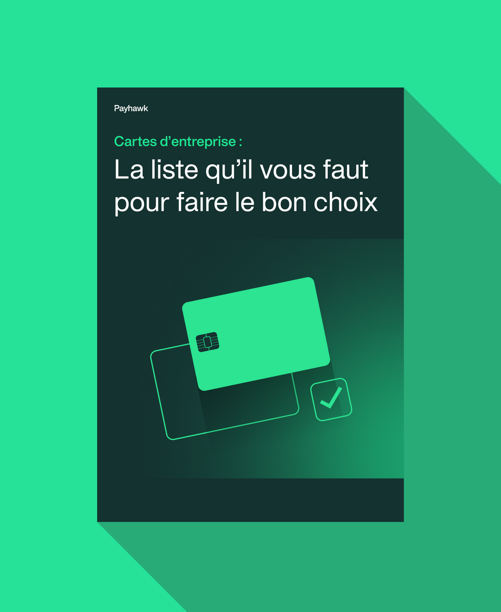 la liste pour choisir votre solution de cartes d'entreprise